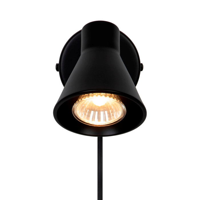 Nordlux Eik vegglampe svart